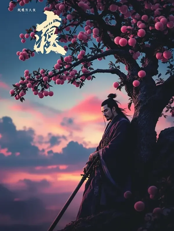 醉里看桃 高清海报